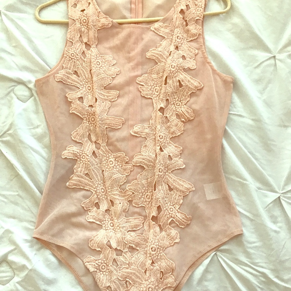 Pink Body suit